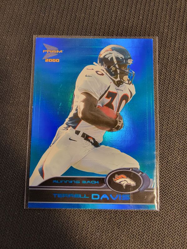 Photo 1 of 2000 TERRELL DAVIS BLUE PRISM 026/100 EXCELLENT CONDITION