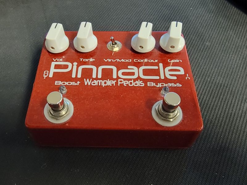 Photo 1 of WAMPLER PINNACLE DUAL OVERDRIVE/BOOST GUITAR PEDAL MINT CONDITION 