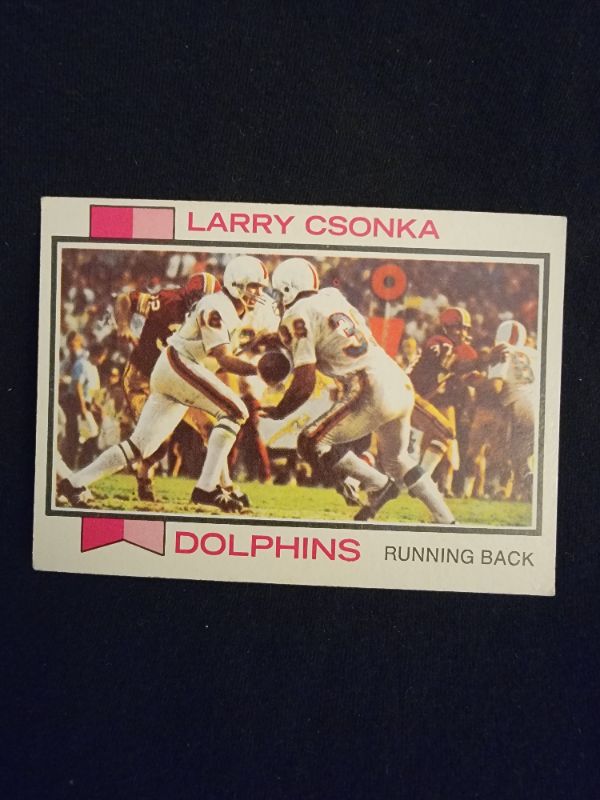 Photo 1 of 1973 LARRY CSONKA TOPPS CARD