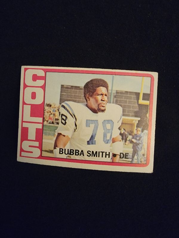 Photo 1 of 1972 BUBBA SMITH TOPPS CARD