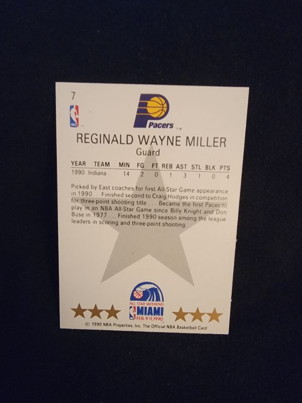 Photo 2 of 1999 REGGIE MILLER NBA HOOPS CARD