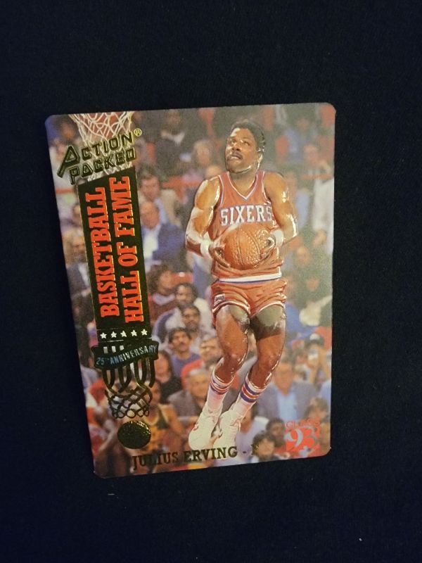 Photo 1 of 1993 JULIUS EARVING "DR J" RAISED CARD