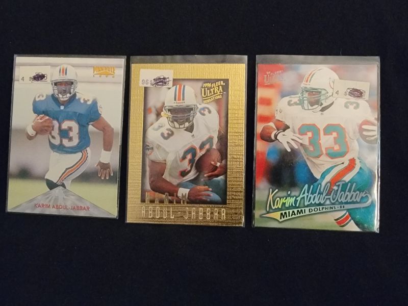 Photo 1 of 3 KARIM ABDUL CARDS