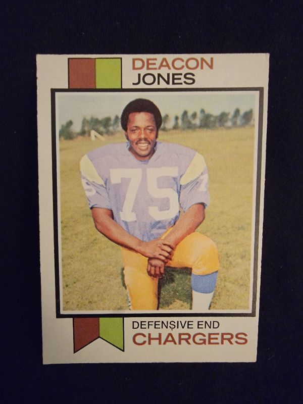 Photo 1 of 1973 DEACON JONES TOPPS CARD