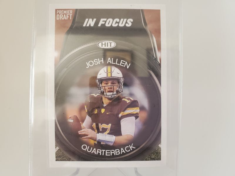 Photo 1 of 2018 PREMIER DRAFT JOSH ALLEN
THIS IS A PERFECT CARD FOR POSSIBLY THE NEXT MVP!!!