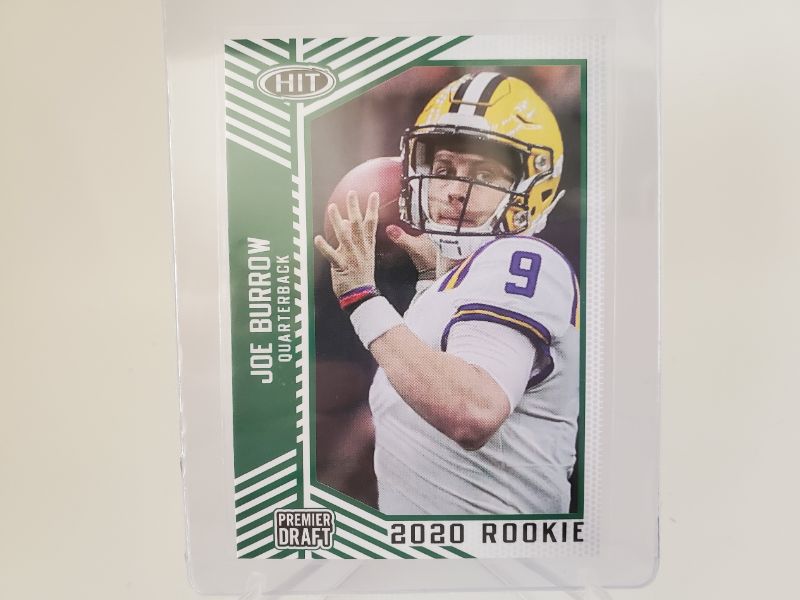 Photo 1 of 2020 PREMIER DRAFT JOE BURROW ROOKIE!!
GET IT BEFORE HE MAKES THE BENGALS A REALL CONTENDOR!!!