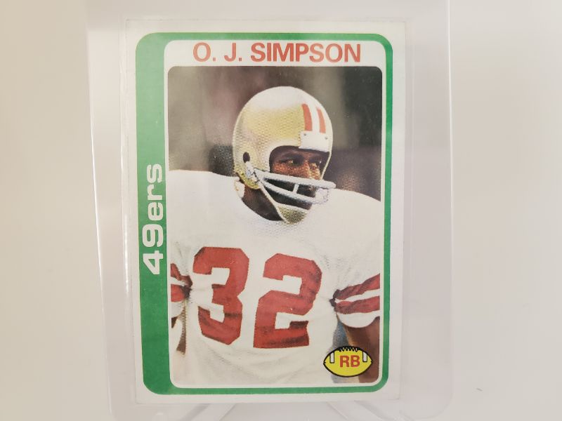 Photo 1 of 1978 OJ SIMPSON CARD!!
A REALLY SHARP CARD FOR THE HALL OF FAMER