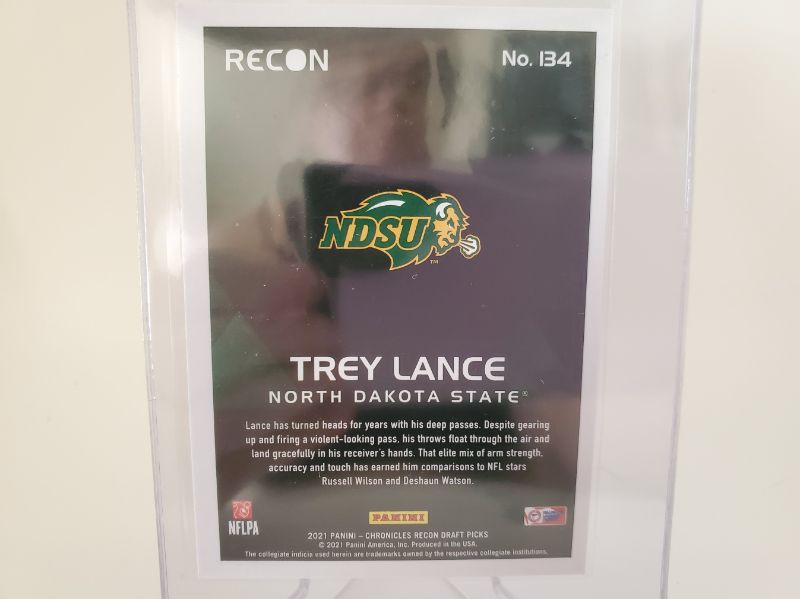 Photo 2 of 2021 PANINI CHRONICLES TREY LANCE!!
THIS IS YOUR STARTING QB FOR THE 49ers!!