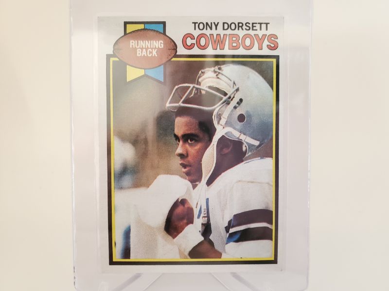 Photo 1 of 1979 TONY DORSETT 2nd YEAR CARD!!!
HERE IS A SHARP CARD THAT IS VERY UNDERVALUED!!