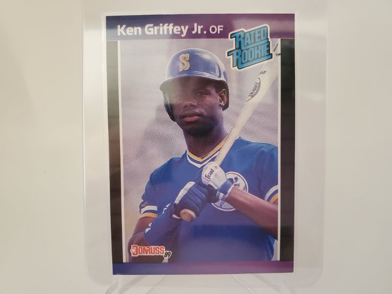 Photo 1 of 1989 DONRUSS KEN GRIFFEY JR ROOKIE!!
WHAT A SWEET CARD OF JR!!