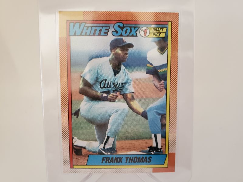 Photo 1 of 1990 FRANK THOMAS ROOKIE!!
THE BIG HURT!!