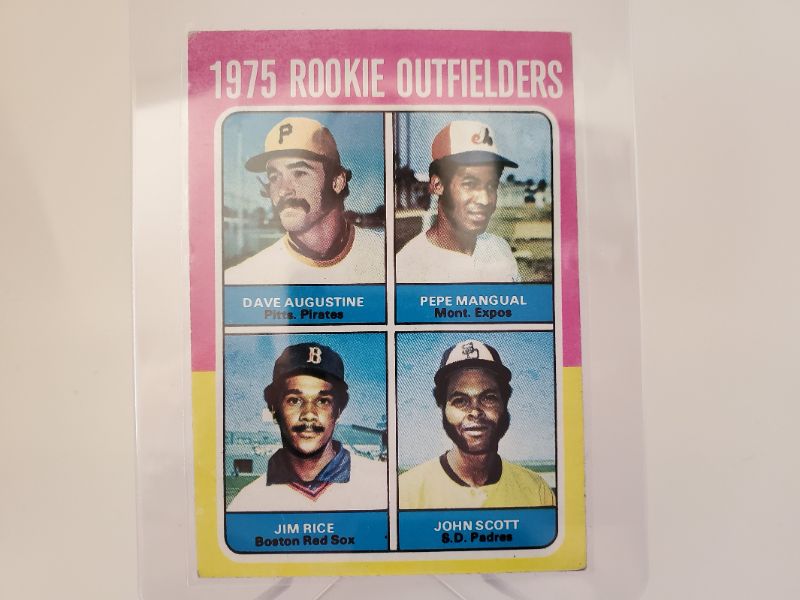 Photo 1 of 1975 TOPPS JIM RICE ROOKIE!!
