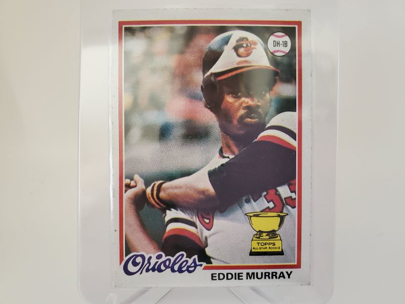 Photo 1 of 1978 EDDIE MURRAY ROOKIE!!
A TOUGH CARD TO FIND IN GOOD SHAPE!!