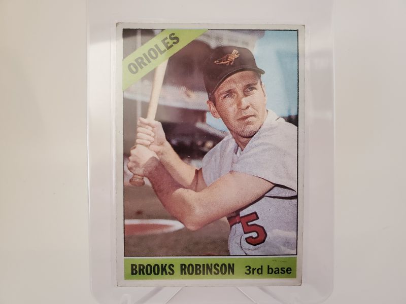 Photo 1 of 1966 TOPPS BROOKS ROBINSON!!!
WHAT A CARD!!