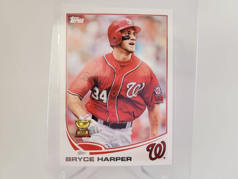 Photo 1 of 2012 TOPPS BRYCE HARPER ROOKIE!!
WOW IS THIS AN IMMACULATE CARD!!