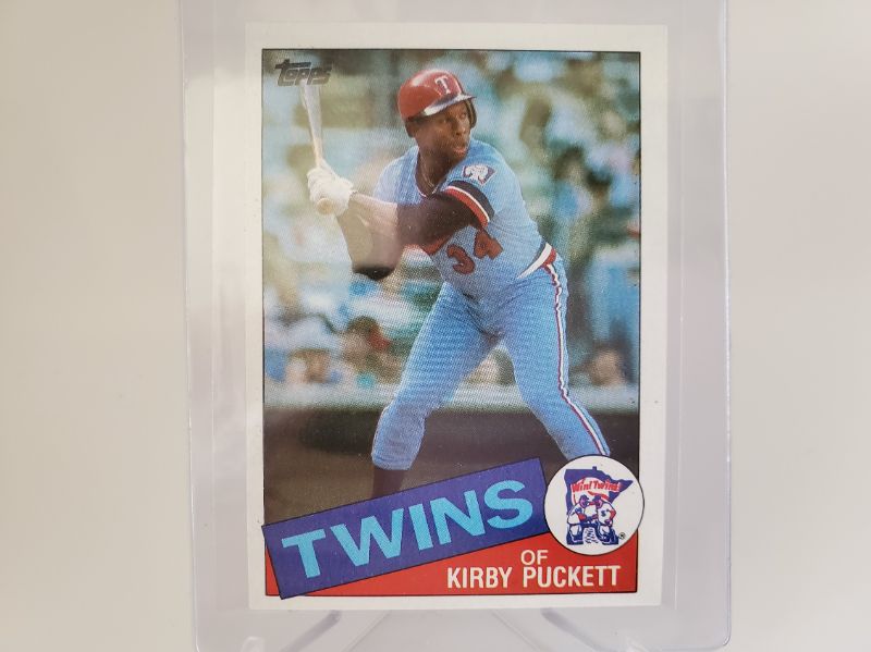 Photo 1 of 1985 TOPPS KIRBY PUCKETT ROOKIE
THIS IS AS SHARP AS YOU CAN FIND!!!
