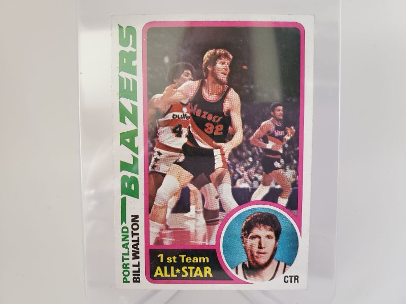 Photo 1 of 1978 TOPPS BILL WALTON BASKETBALL CARD
WOW IS THIS A VERY SHARP CARD!! LOOK AT IT!!
