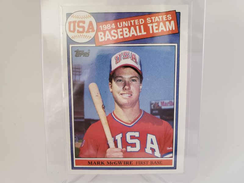 Photo 1 of 1985 TOPPS MARK MCGWIRE ROOKIE!!
THIS CARD IS SHARP 