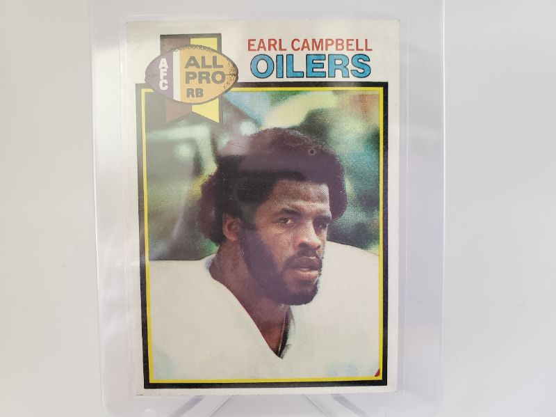 Photo 1 of 1979 EARL CAMPBELL ROOKIE!!
MINT ONES GO FOR 12K!!  HOW NICE IS THIS ONE!!  PICTURES DON'T LIE