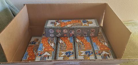 Photo 1 of 1990 DONRUSS FACTORY SET CASE!!
15 FACTORY SEALED SETS OF EARLY RUN SETS!!
THEY SELL FOR 35 A PIECE ON AMAZON!!!