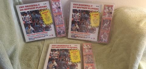 Photo 1 of 1989 SCORE SUPERSTARS 100 HOTTEST PLAYERS SETS!!!  20 OF THEM!!
