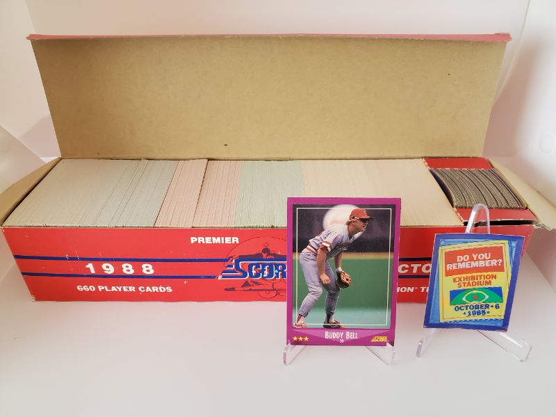 Photo 1 of 1988 SCORE BASEBALL FACTORY SET