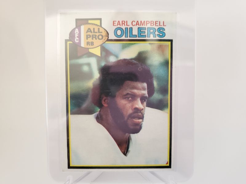 Photo 1 of 1979 EARL CAMPBELL ROOKIE!!
SHARP CARD HERE AND MINT 10s GO FOR OVER 10K!!!