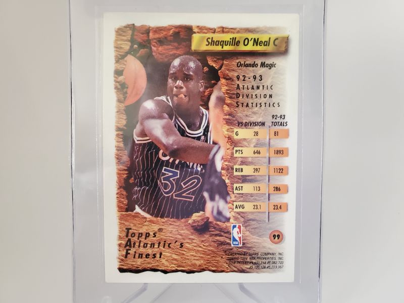 Photo 2 of 1993 FINEST SHAQUILLE O'NEAL REFRACTOR!!
WOW IS THIS SHARP!! GET IT GRADED BECAUSE THEY GO FOR A LOT!!