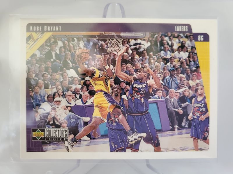 Photo 1 of 1997 UPPER DECK COLLECTORS CHOICE KOBE BRYANT!!
WOW A 2ND YEAR KOBE!!! THIS SHARP!!