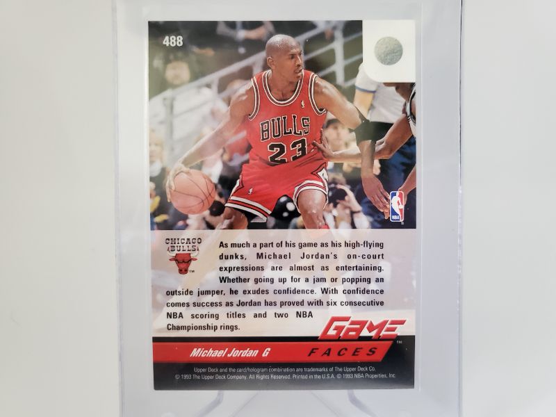 Photo 2 of 1993 UPPER DECK MICHAEL JORDAN!!
VERY SHARP CARD HERE!!