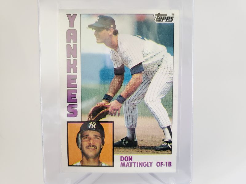 Photo 1 of 1984 TOPPS DON MATTINGLY ROOKIE!!
GET THIS GRADED NOW!! WOW IS THIS BEYOND NICE!!!