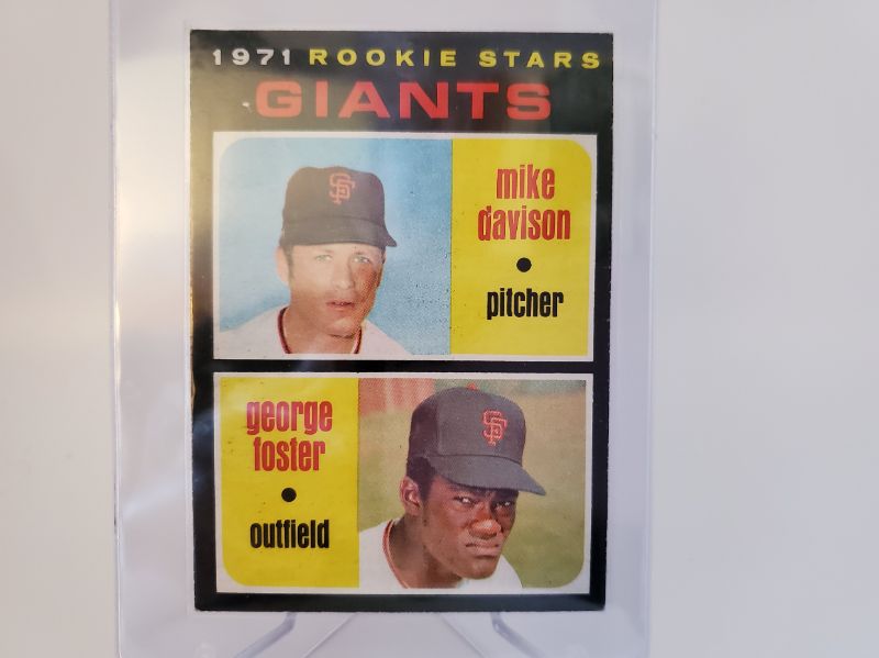 Photo 1 of 1971 GEORGE FOSTER ROOKIE CARD!!
THE BIG RED MACHINE HERE FOR YOU NOW!!!