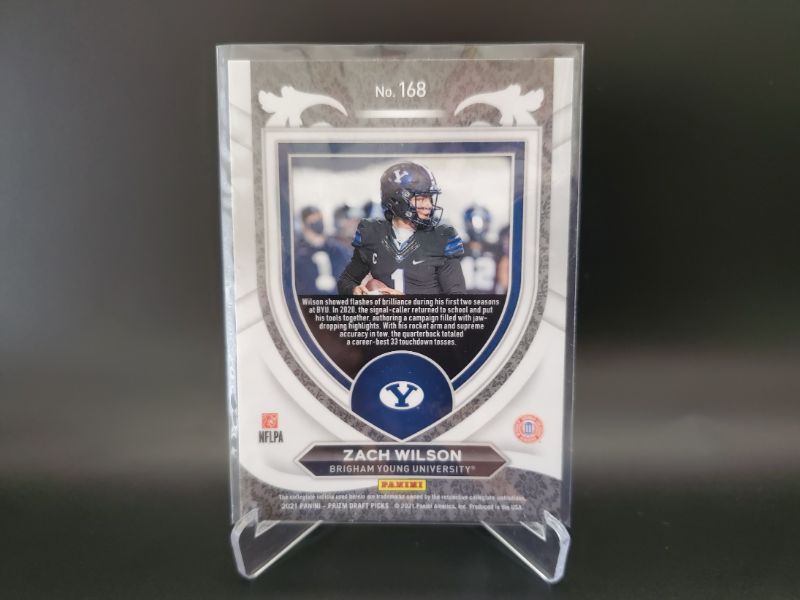 Photo 1 of 2021 PANINI PRIZM CRUSADE ZACH WILSON!!
WHAT A SHARP CARD HERE!