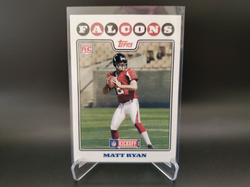 Photo 1 of 2007 TOPPS MATT RYAN ROOKIE!!
THIS IS A SURE FIRE HALL OF FAMERS ROOKIE CARD THAT IS IMMACULATE!!