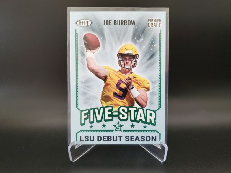 Photo 1 of 2020 JOE BURROW ROOKIE!!!
THE KID ISN'T A FLUKE HERE NEITHER IS THIS CARD!!