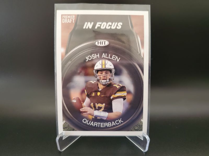 Photo 1 of 2018 JOSH ALLEN ROOKIE CARD!!
SHARP AND IN CHARGE HERE!!
GET HIM WHILE YOU CAN!!