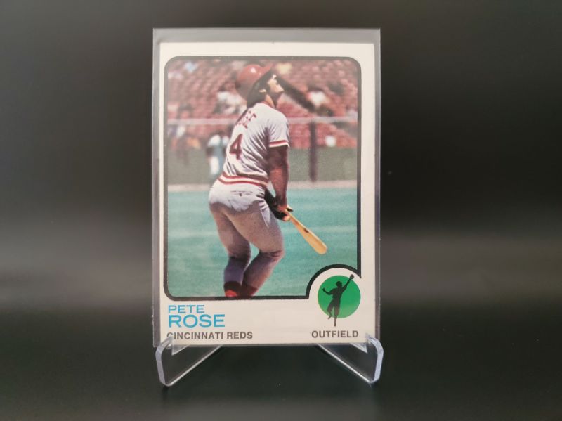 Photo 1 of 1973 TOPPS PETE ROSE!! THE ALL TIME HIT KING!!
THIS CARD IS ALMOST IMPOSSIBLE TO FIND MINT, MINT ONES GO FOR 4K!!!