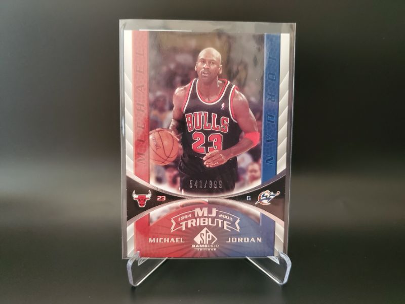 Photo 1 of SP/UPPER DECK MICHAEL JORDAN SHORT PRINT NUMBERED CARD!!
WOW #541/999   ONLY 999 OF THESE EVER PRINTED!!
