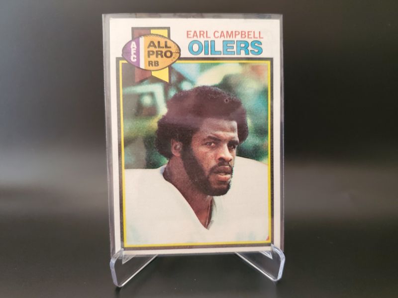 Photo 1 of 1979 TOPPS EARL CAMPBELL ROOKIE!!  THIS CARD IS REALLY NICE!!
MINT GRADED VERSIONS OF THIS CARD GO FOR 11K!!
LOOK AT THIS ONE 