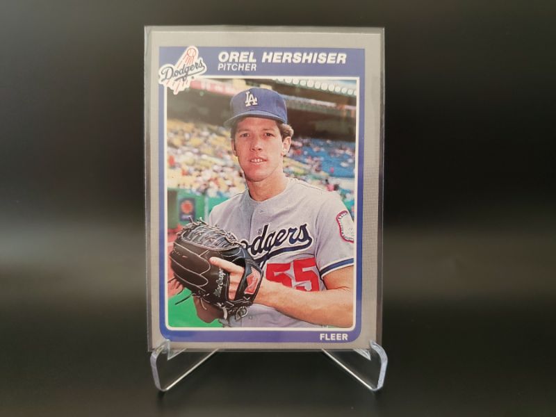 Photo 1 of 1985 FLEER OREL HERSCHISER ROOKIE!!
WHAT A CARD!! 