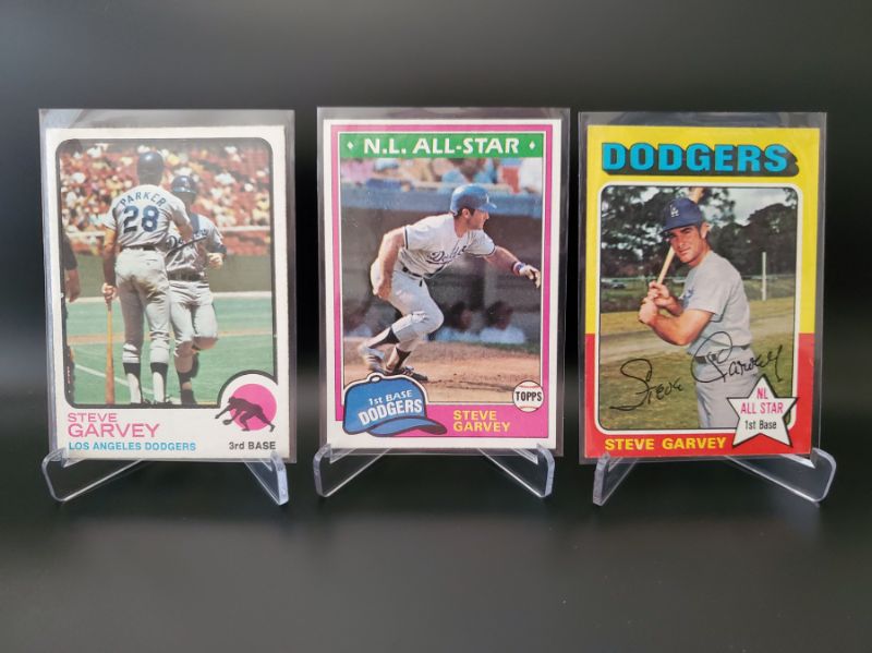 Photo 1 of 3 STEVE GARVEY EARLY EARLY CARDS!!!
WHAT CARDS HERE!!!  OVER 300 IN VALUE!!