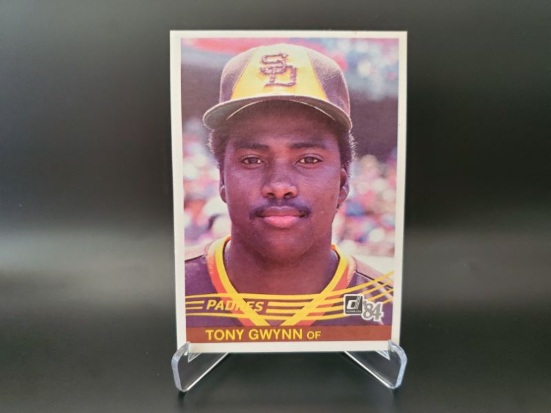 Photo 1 of 1984 DONRUSS TONY GWYNN!!
WHAT A HARD CARD TO FIND THIS NICE!!