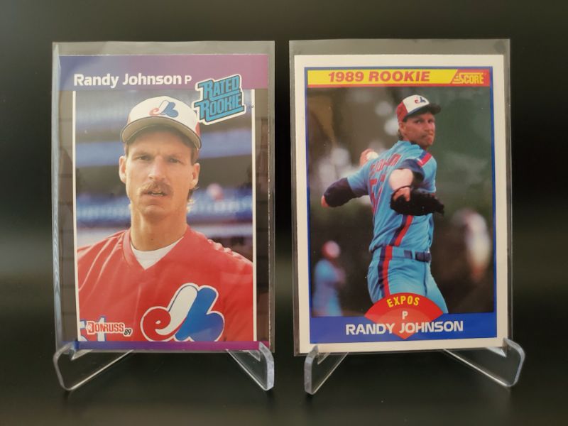 Photo 1 of 2 RANDY JOHNSON ROOKIE CARDS!!
IMMACULATE CARDS OF THE HALL OF FAMER!!