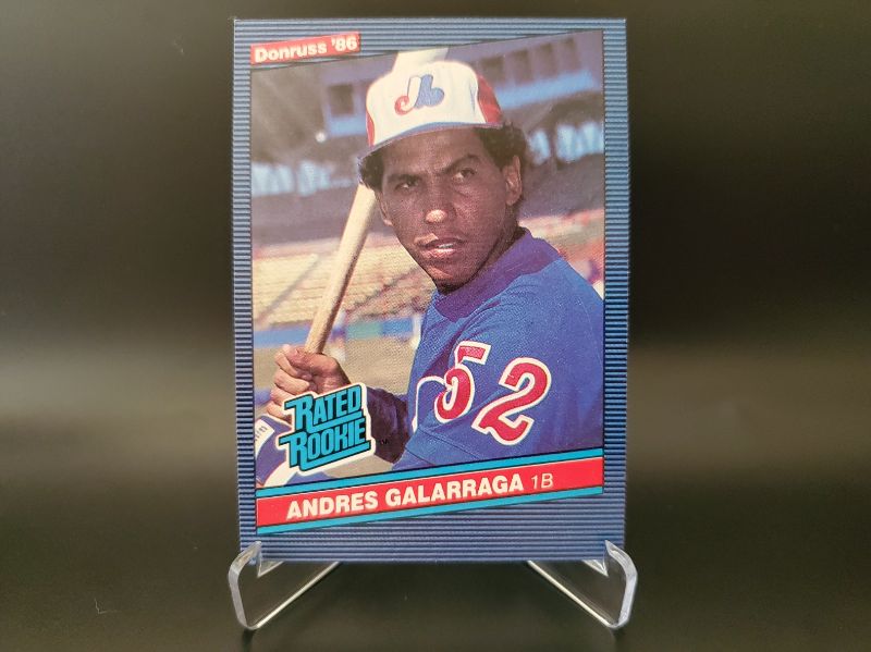 Photo 1 of 1986 ANRES GALARAGA ROOKIE!!!
THE BIG CATS BEST CARD