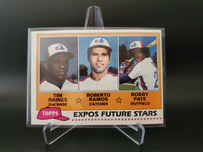 Photo 1 of 1981 TOPPS TIM RAINES ROOKIE!!
THE HALL OF FAMER ROC RAINES!!