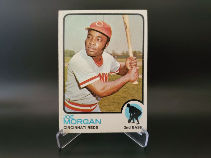 Photo 1 of 1973 JOE MORGAN!! THIS CARD IS SHARP!!!
THERE ARE NO GEM MINTS TO BE SOLD!! THE 9'S ARE ALMOST 1K!!
WOW 