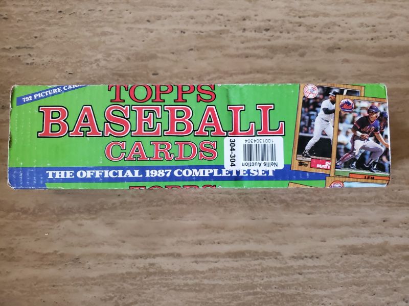 Photo 1 of 1987 TOPPS FACTORY SEALED BASEBALL SET!!
BONDS, JACKSON, MCGWIRE ROOKIES!!!  WHAT A SET
,MSRP=$125.00