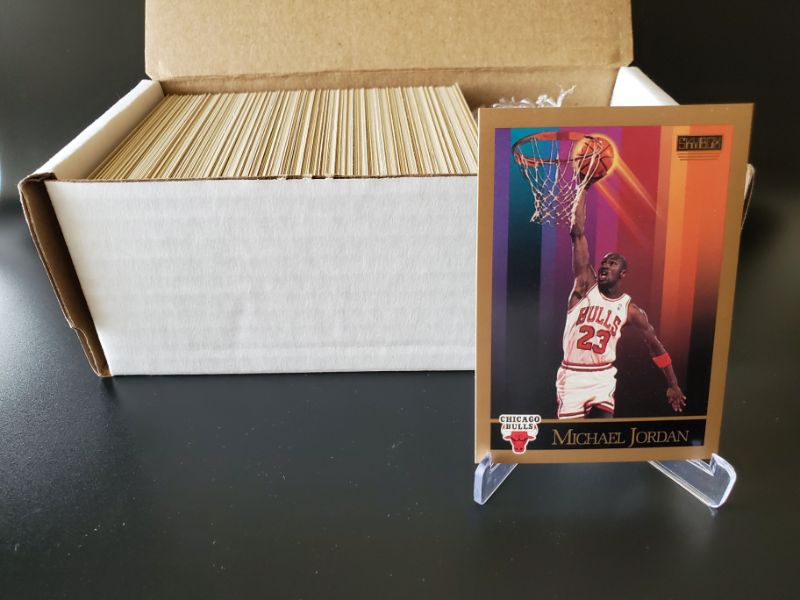 Photo 1 of 1990 SKYBOX BASKETBALL SET!!
THE JORDAN IS IMMACULATE!! WOW 
MSRP=$175.00