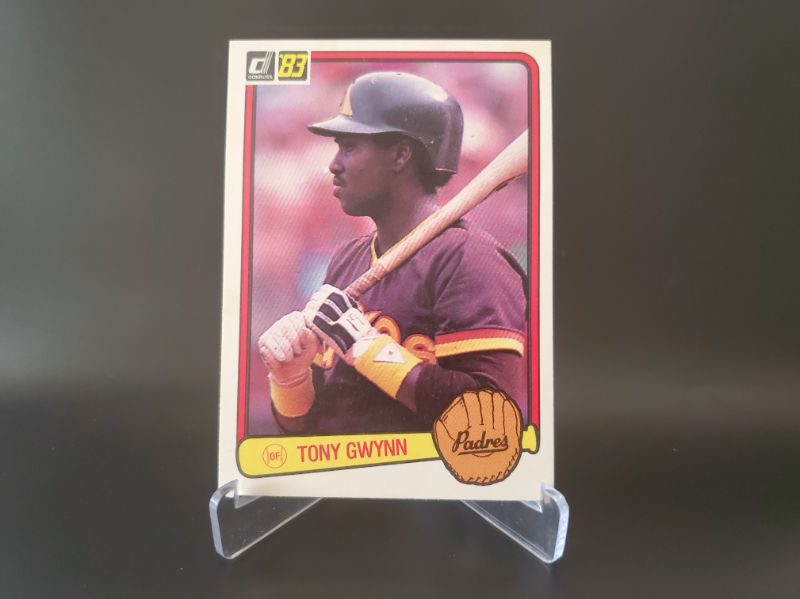 Photo 1 of 1983 DONRUSS TONY GWYNN ROOKIE!! THIS IS ONE IMMACULATE CARD!!
MSRP=$550.00