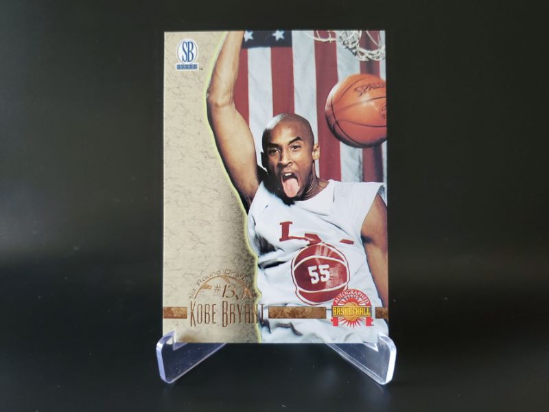 Photo 1 of 1996 KOBE BRYANT ROOKIE!!! WOW IS THIS CARD SHARP, GET IT GRADED FAST!!
MSRP=$750.00